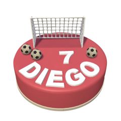 Color Cake Round Diego