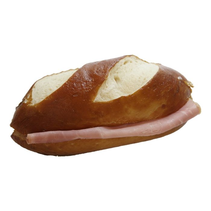 Lye Bread Ham Sandwich