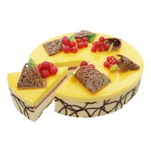 Mango-Quarktorte