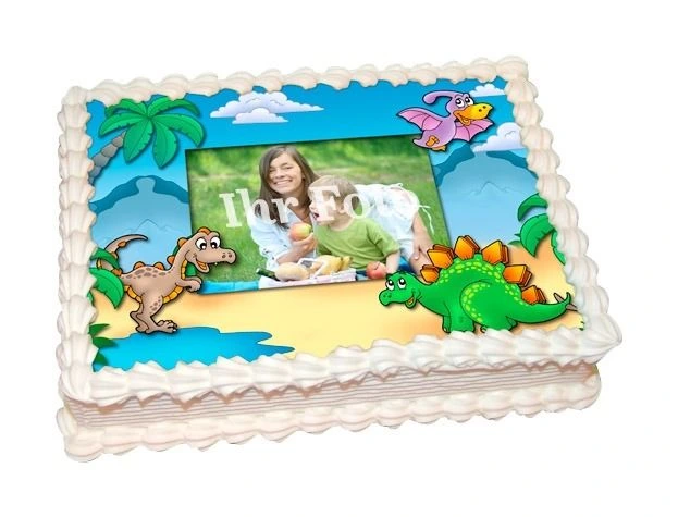 Dinosaur sheet cake | Cake, Party cakes, Dinosaur cake